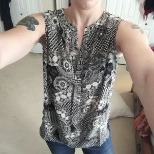 *4 for $16* Sleeveless dressy blouse